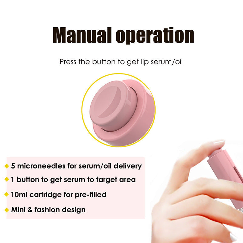 3 In 1 Lip Care Roller Needle Roller Lip My Store