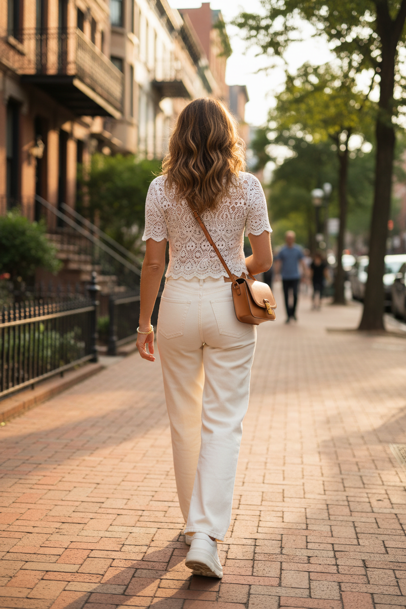 city-girl-a-woman-28-35-in-wide-leg-cream-jeans-and-a-fitted-lace-crochet-top-walking-on-a-warm-brick-side-walk-shot-from-behind-at-a-sligh-angle.png