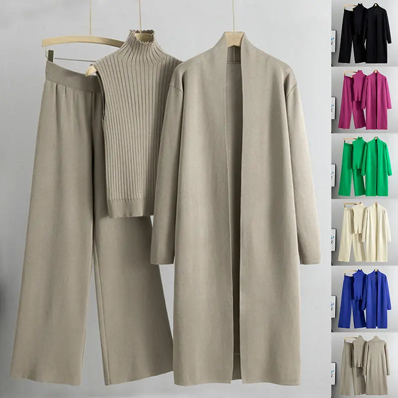 3pcs Suits Sleeveless Sweater My Store